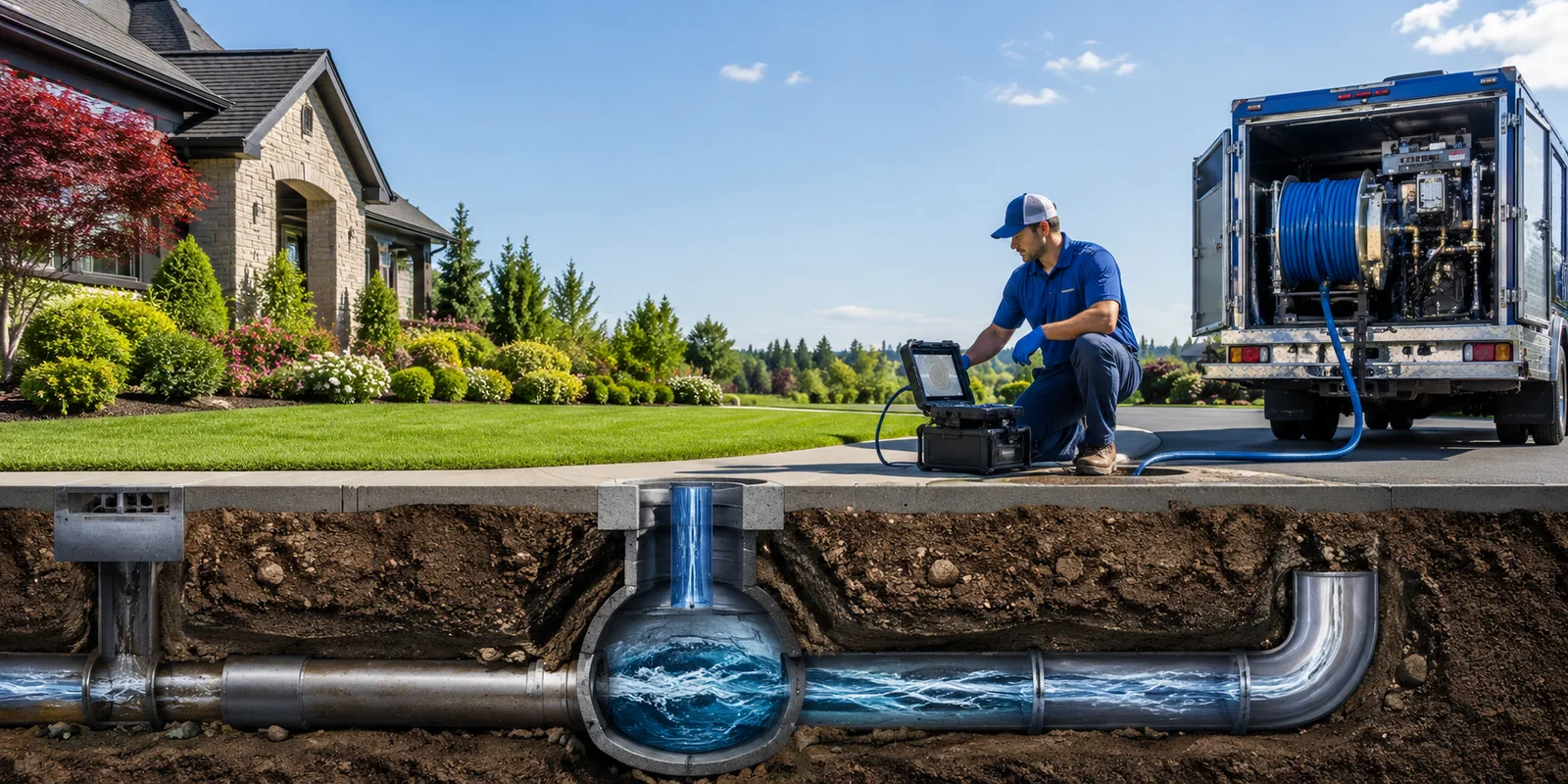 Drainage restoration information for Antes Fort, PA